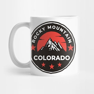 Rocky Mountain Colorado - Travel Mug